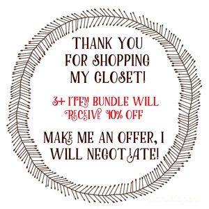 THANK YOU FOR STOPPING BY!